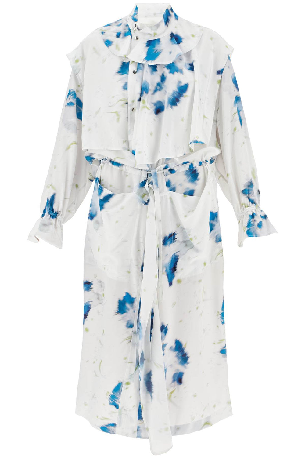 Lemaire Floral Print Midi Dress