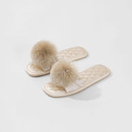 Ulivary Asian-inspired Embroidered Slippers