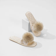 Ulivary Asian-inspired Embroidered Slippers