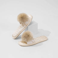 Ulivary Asian-inspired Embroidered Slippers