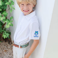 Will Boys' Performance Polo by LH Sport - White
