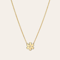 Zoe Lev Diamond Flower Necklace