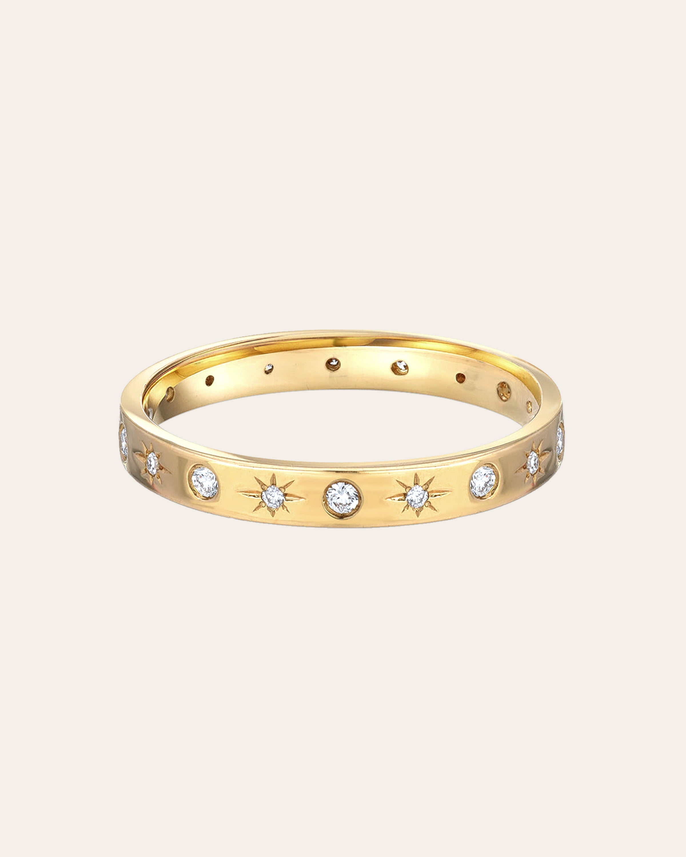 Zoe Lev Diamond Starburst Ring