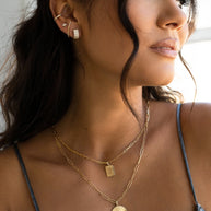 Zoe Lev 14k Gold Open Link Chain Necklace