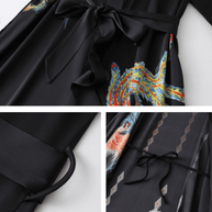 Ulivary Dragon Phoenix Kimono Robe