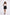 Reistor Drawstring Short Skirt in Dark Blue Florals