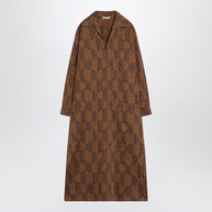Max Mara Olive Green Shirt Dress In Cotton