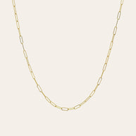 Zoe Lev 14k Gold Open Link Chain Necklace