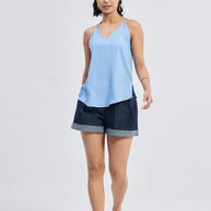 Reistor Endless Sunday Top in Denim