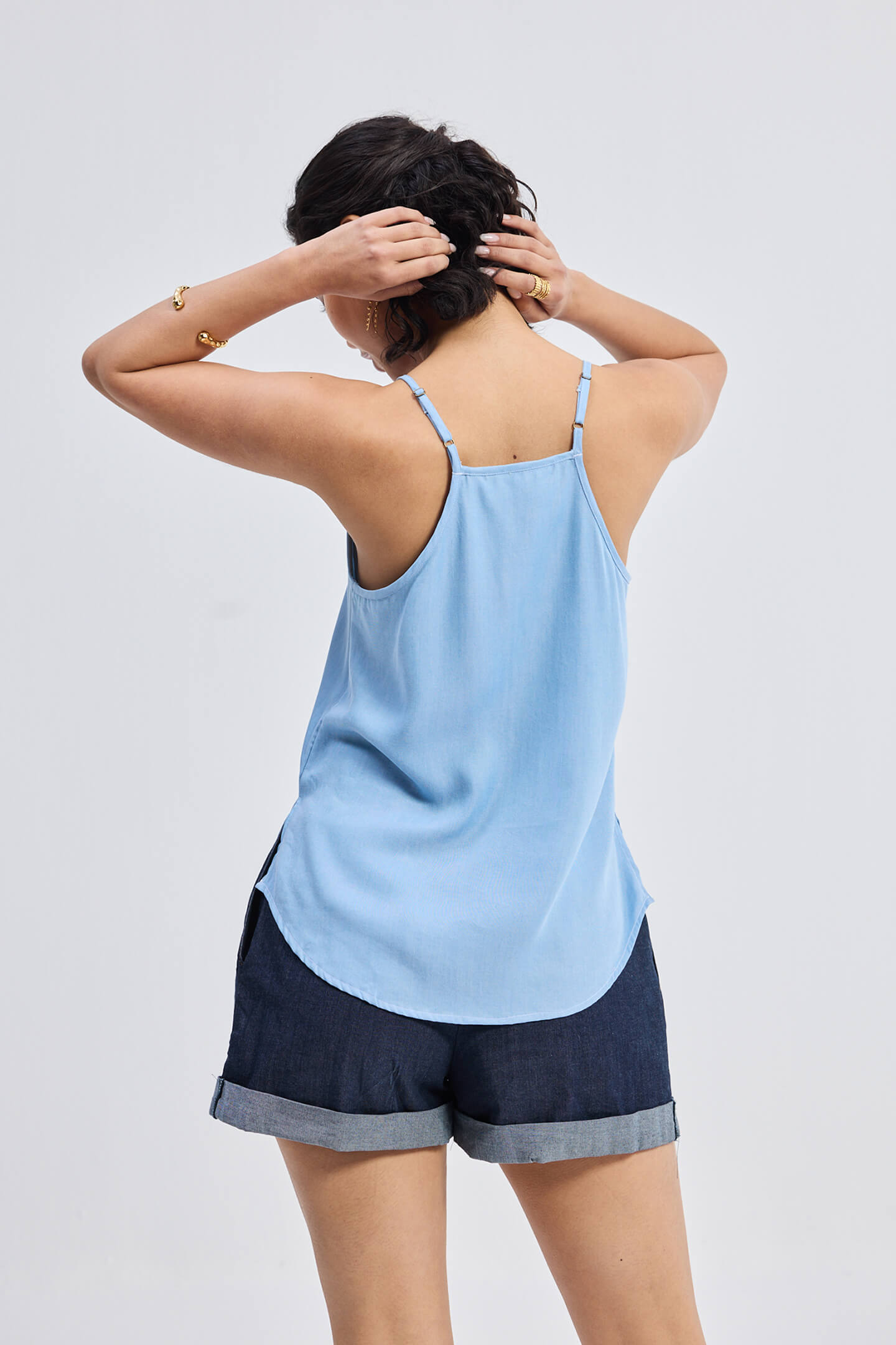 Reistor Endless Sunday Top in Denim