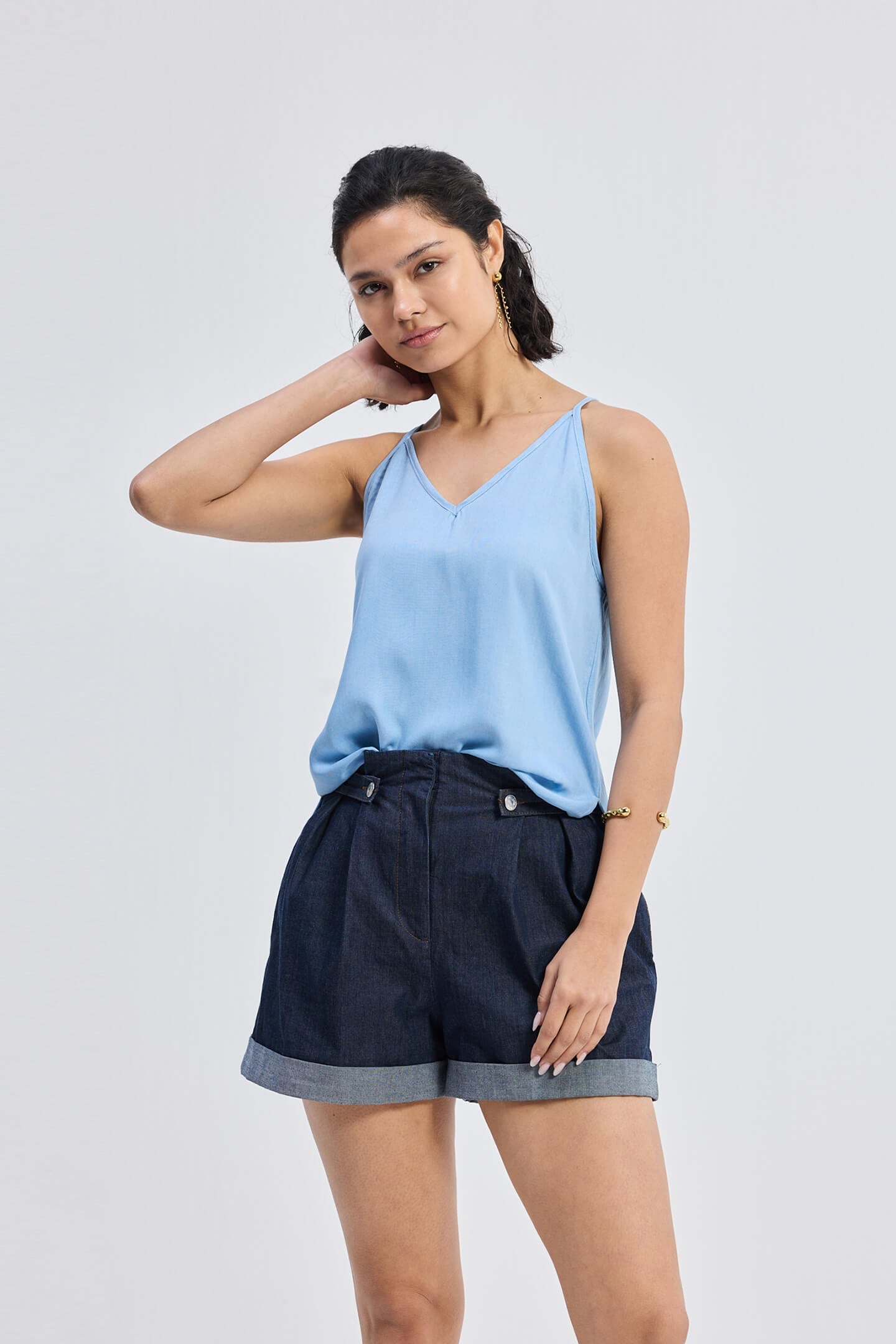 Reistor Endless Sunday Top in Denim