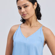 Reistor Endless Sunday Top in Denim
