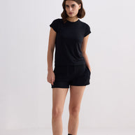 Reistor Essential Knit Shorts in Black