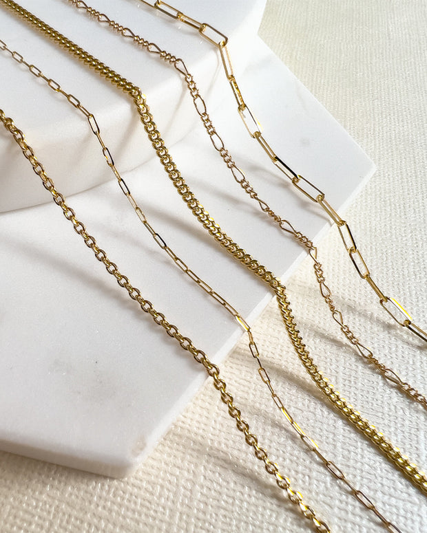 Zoe Lev 14k Gold Cable Link Chain Bracelet