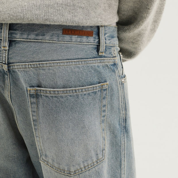 1989 STUDIO Malin Denim Pants With Patches