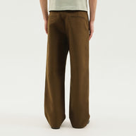 1989 STUDIO Olive Green Straight Leg Cotton Pants