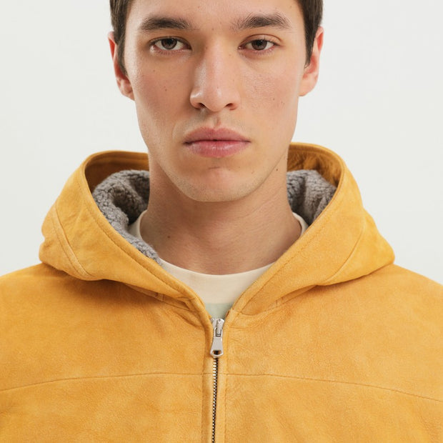 1989 STUDIO Yellow Suede Hoodie
