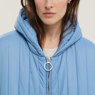 1989 STUDIO Light Blue Quilted Down Jacket