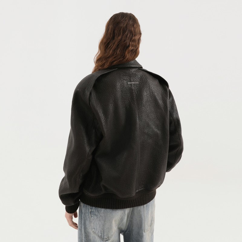 1989 STUDIO Brown Leather Jacket