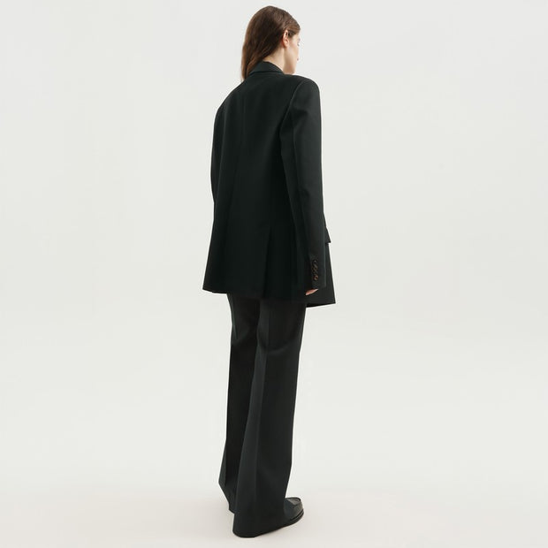1989 STUDIO Dark Green Double-breasted Blazer