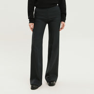 1989 STUDIO High-waisted Dark Green Bell-bottom Pants