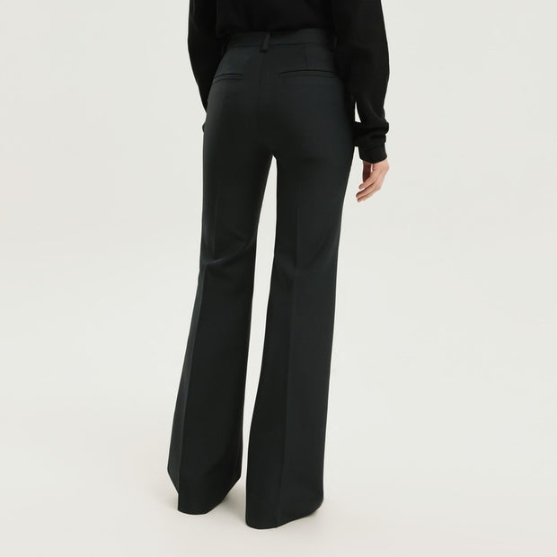 1989 STUDIO High-waisted Dark Green Bell-bottom Pants