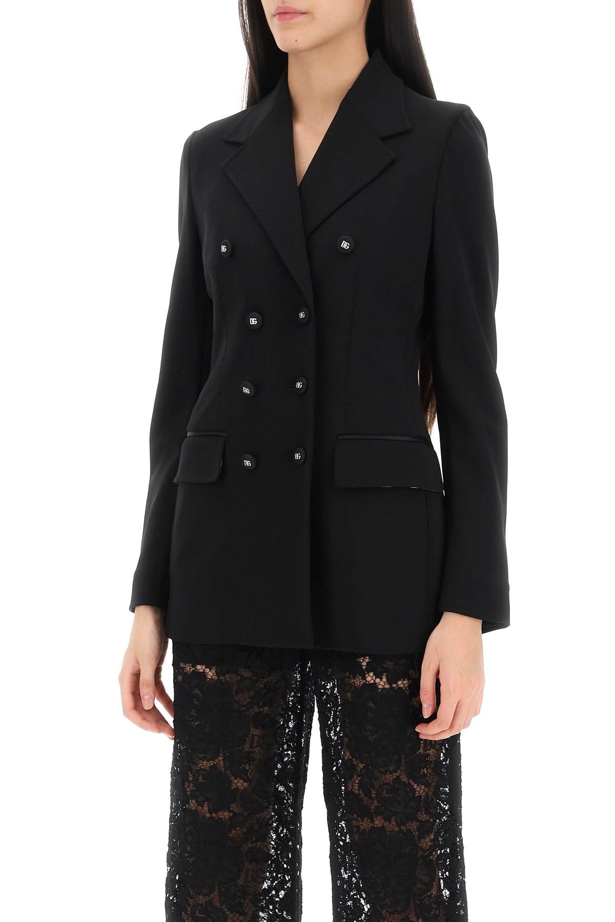 Dolce & Gabbana Turlington Jacket In Milano Stitch