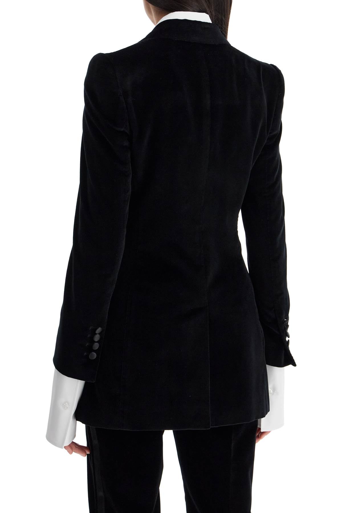 Dolce & Gabbana Turlington Velvet Tuxedo Jacket