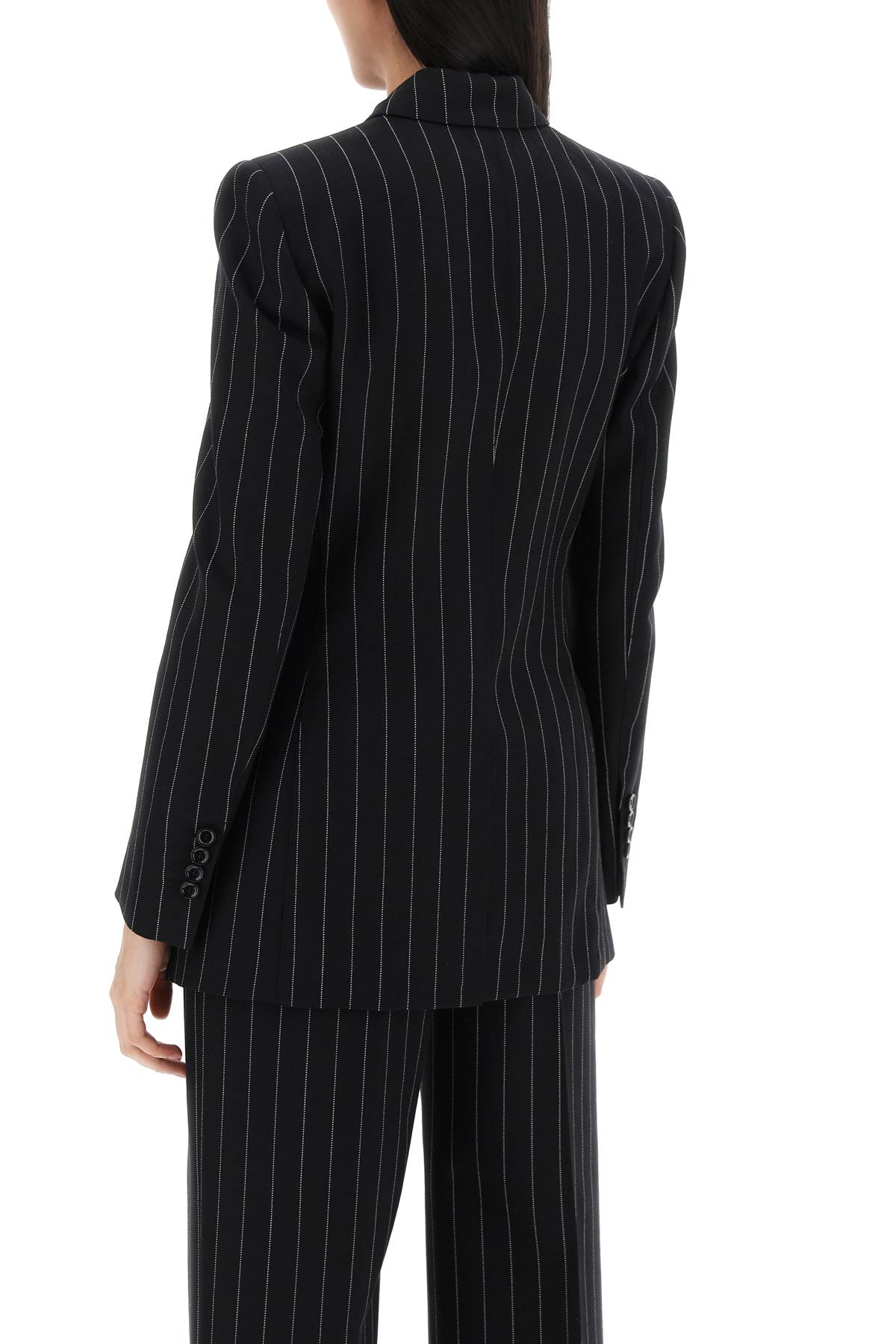 Dolce & Gabbana Turlington Double-Breasted Pinstripe Jacket