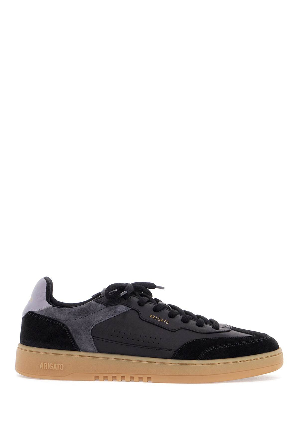 Axel Arigato Dice T-Toe Black Low Sneakers In Eco-friendly Leather And Suede