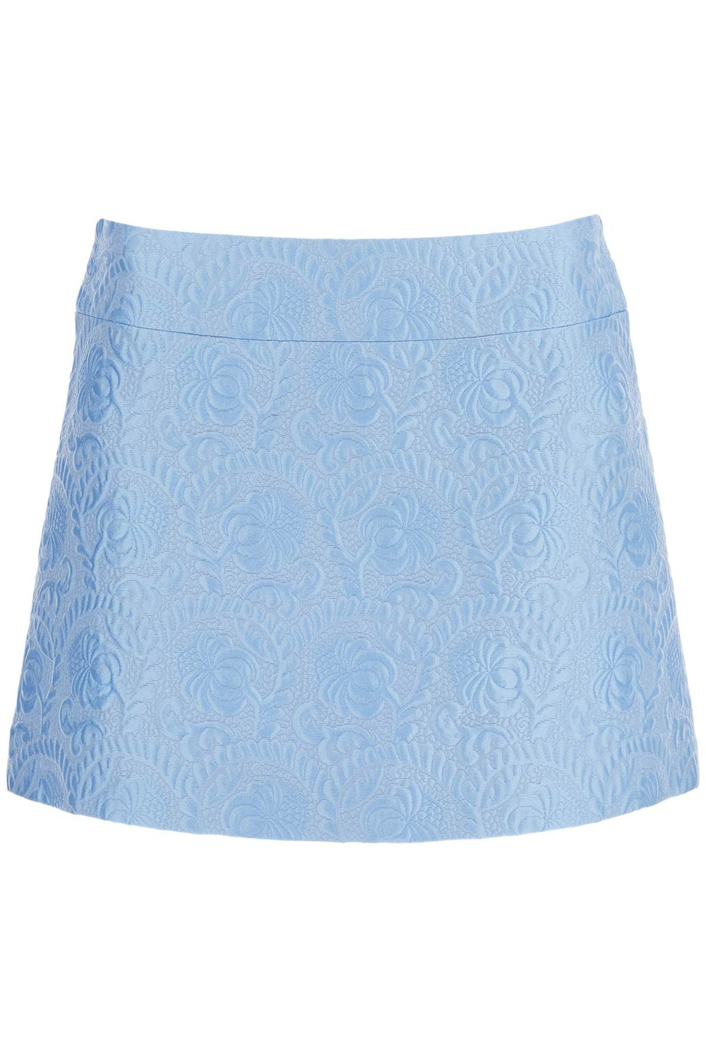 Dolce & Gabbana Floral Jacquard Mini Skirt