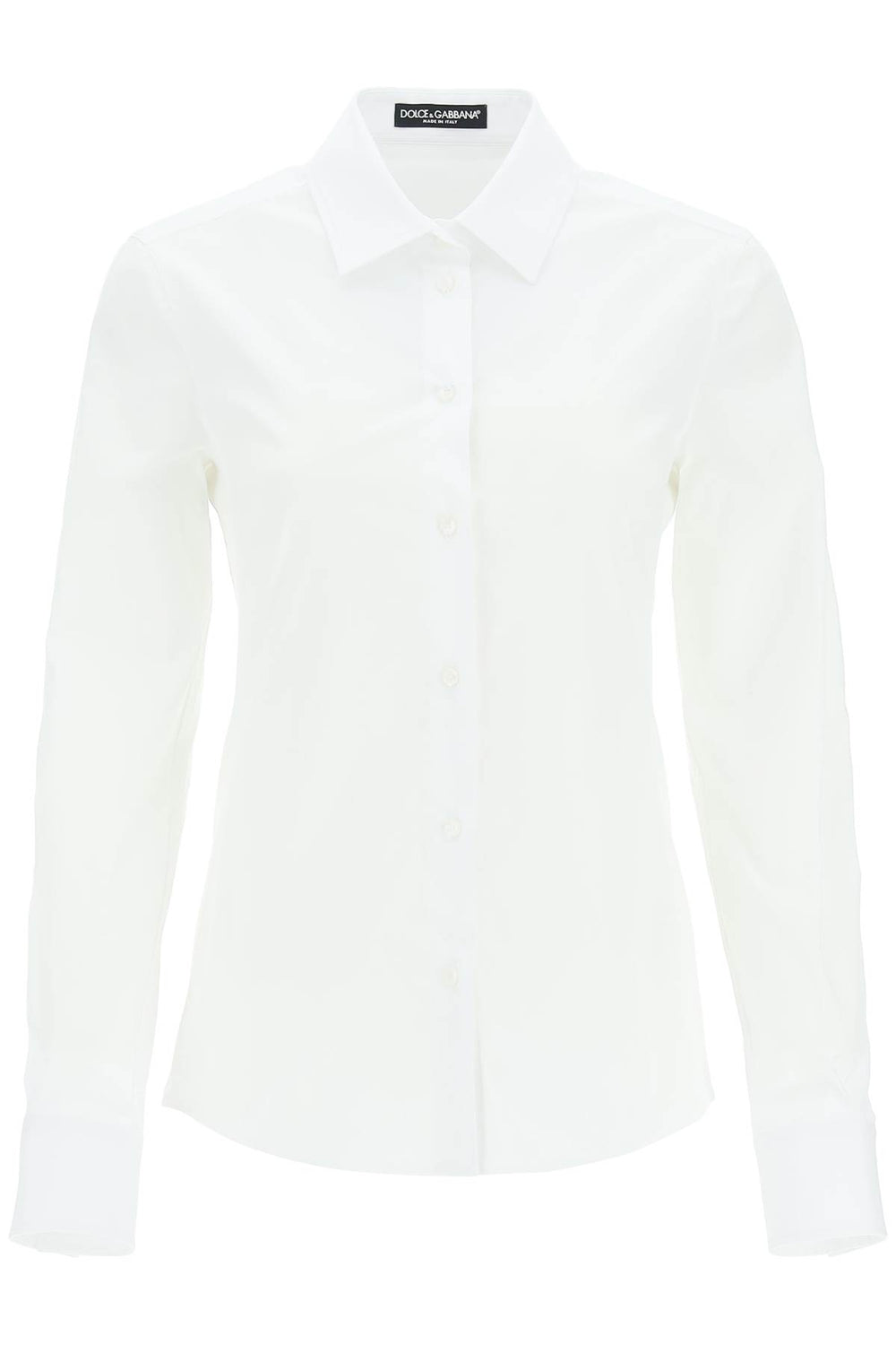 Dolce & Gabbana Slim-fit Stretch Poplin Shirt