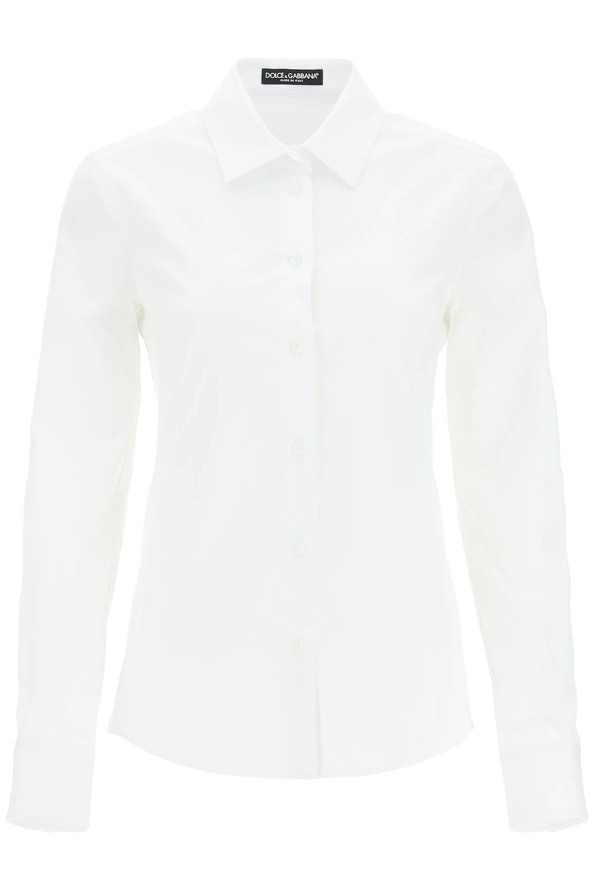 Dolce & Gabbana Slim-fit Stretch Poplin Shirt