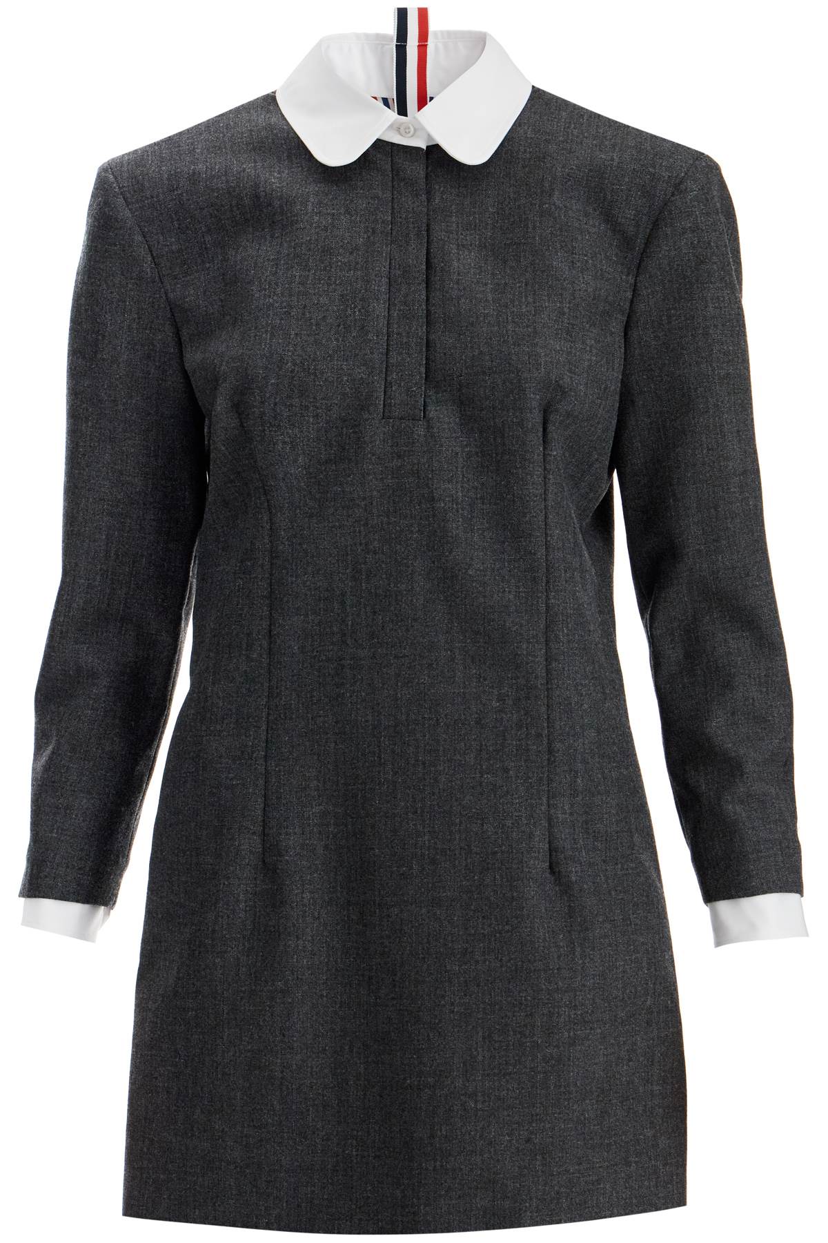 Thom Browne Wool Sheath Mini Dress