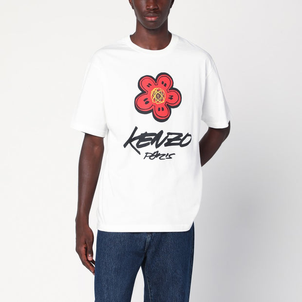 T-shirt Kenzo X Futura 2000 White