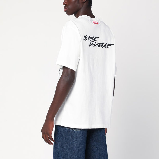 T-shirt Kenzo X Futura 2000 White