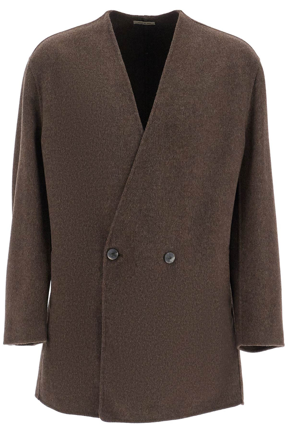 Fear Of God blazer Wool-Cashmere Oversized Collarless Blazer