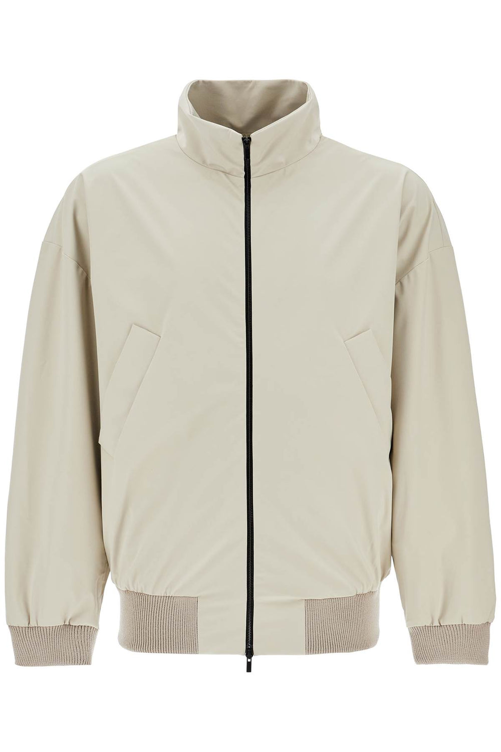 Fear Of God Beige Nylon And Polyester Jacket With High Collar