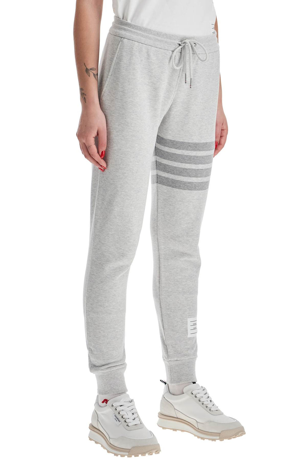 Thom Browne cotton 4-Bar Joggers