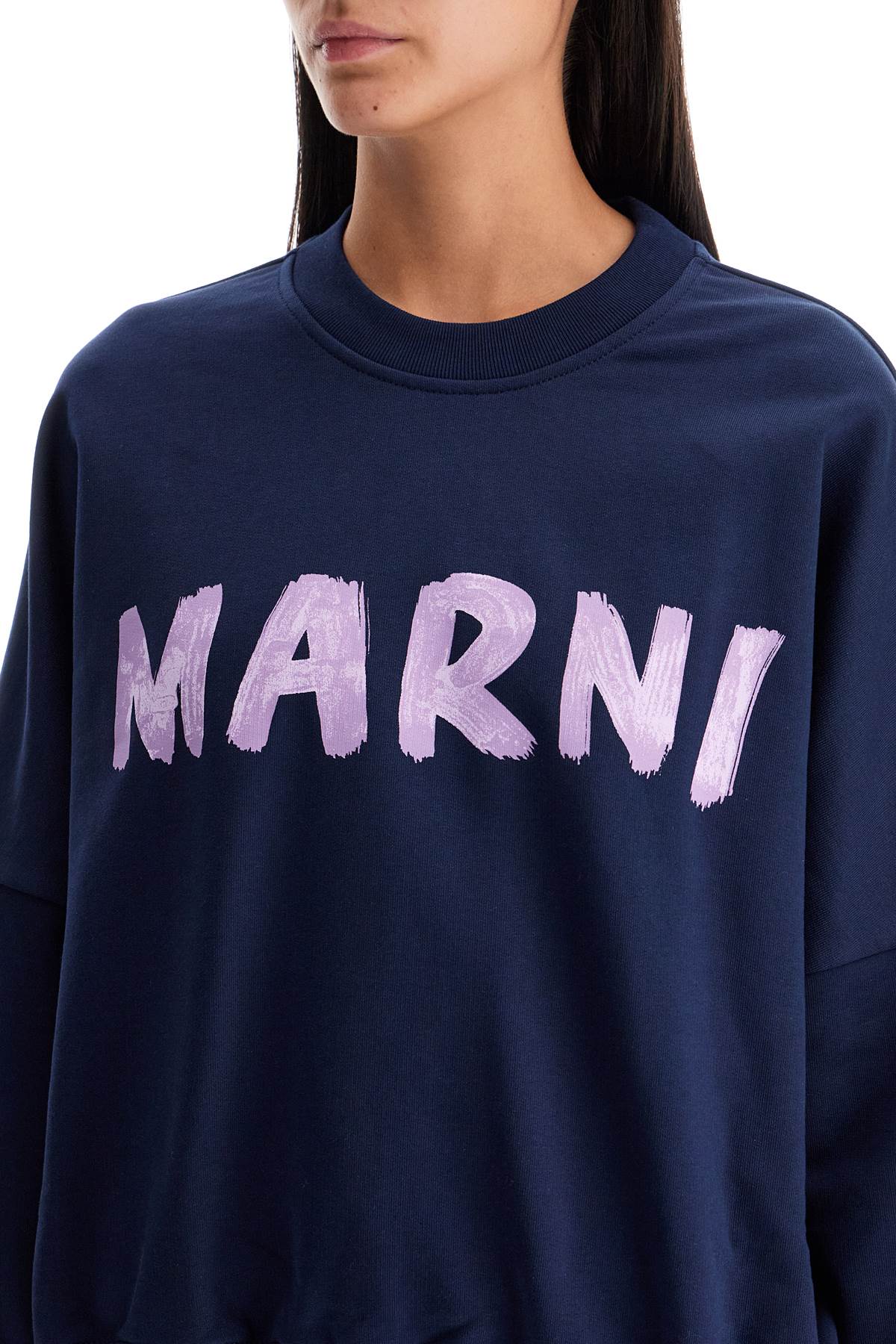 Marni Logo Crewneck Sweatshirt