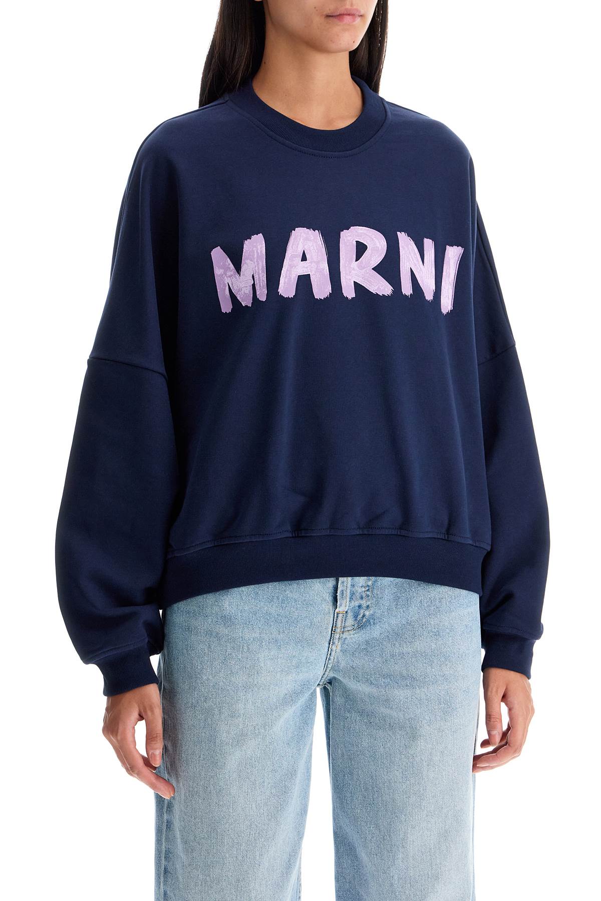 Marni Logo Crewneck Sweatshirt