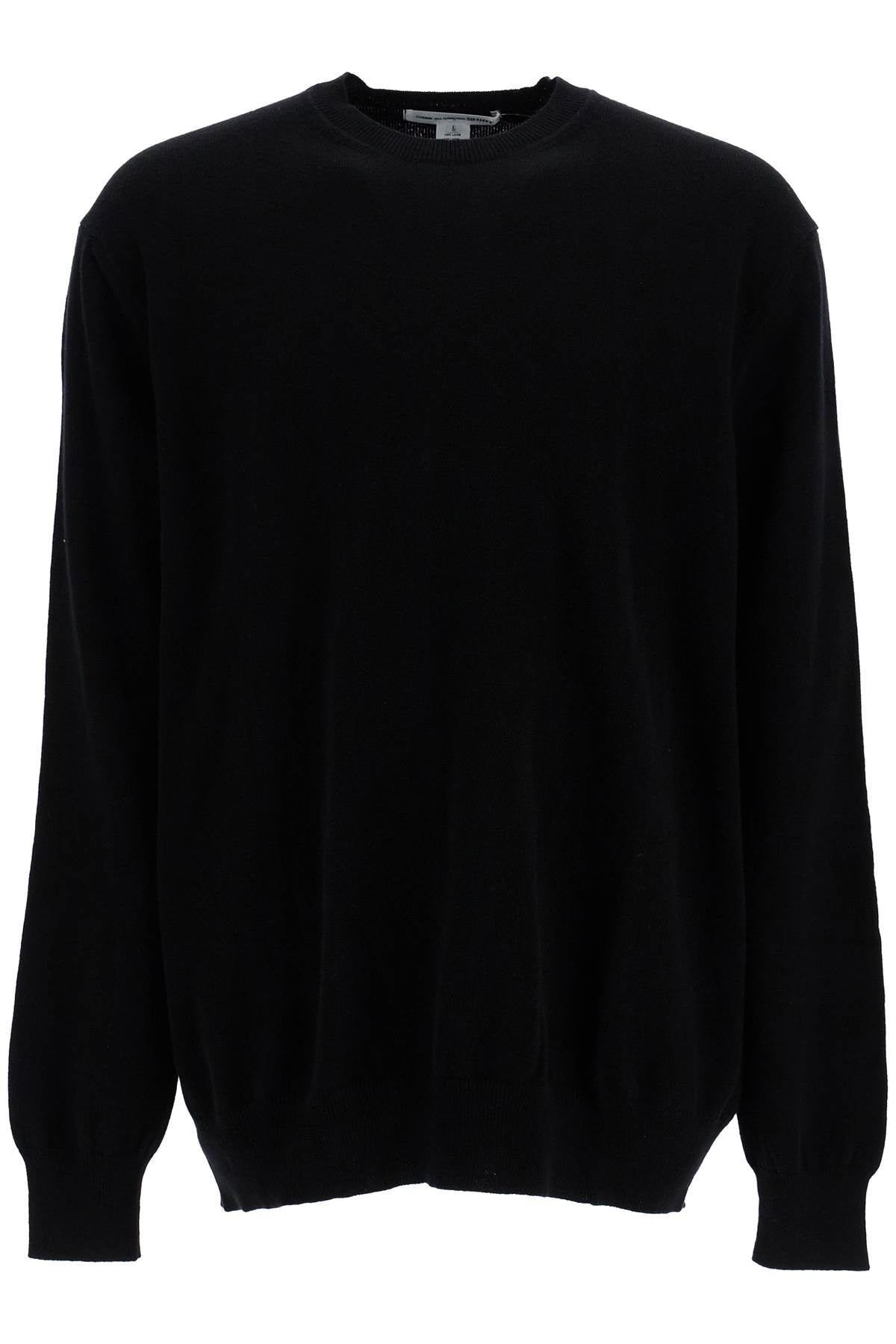 Comme Des Garcons Shirt Wool Pullover Sweater Black