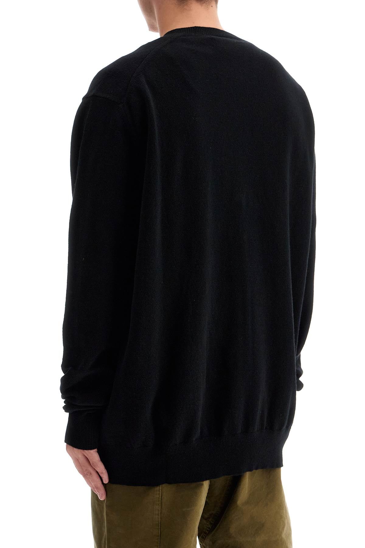 Comme Des Garcons Shirt Wool Pullover Sweater Black