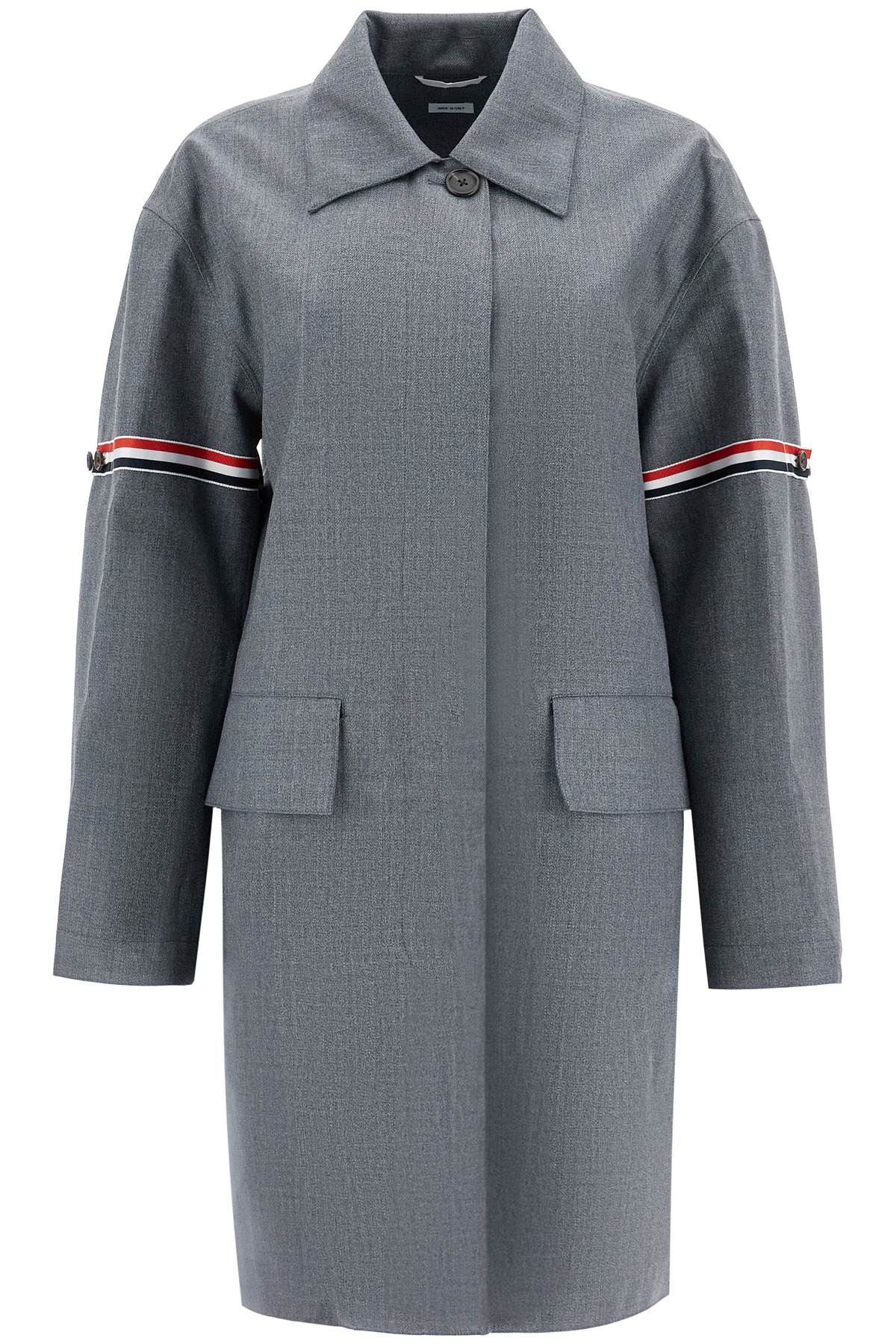 Thom Browne Waterproof Technical Wool Coat