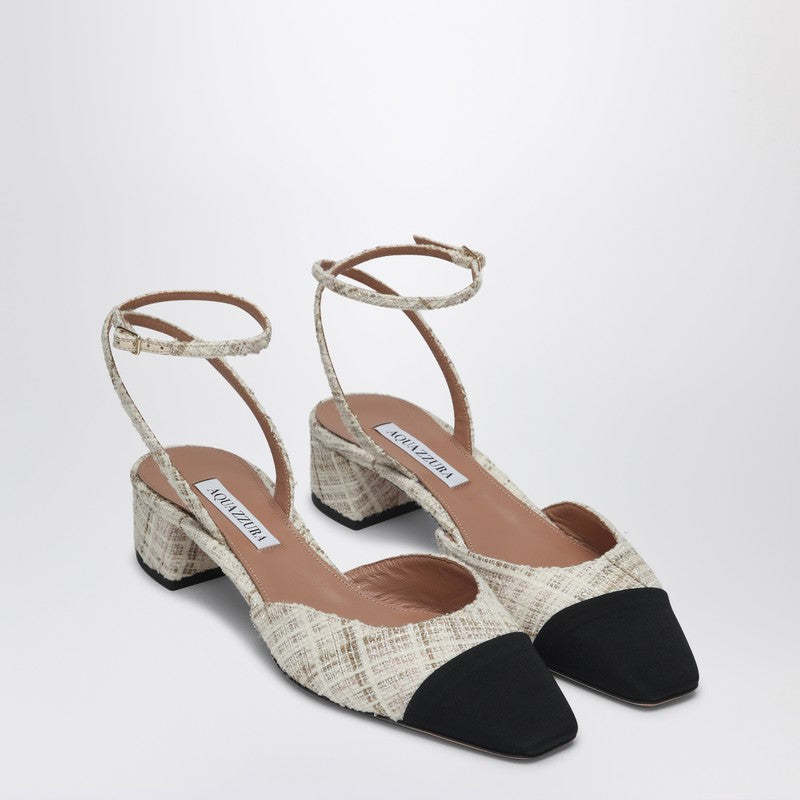 Aquazzura French Flirt 35 Milk/black