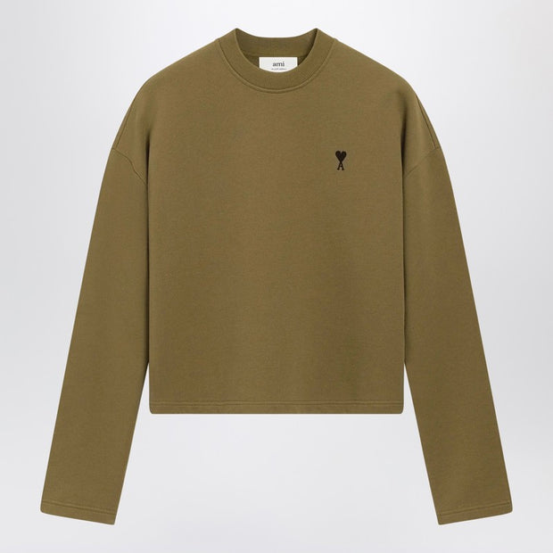 Ami Paris Bronze Ami De Coeur Sweatshirt