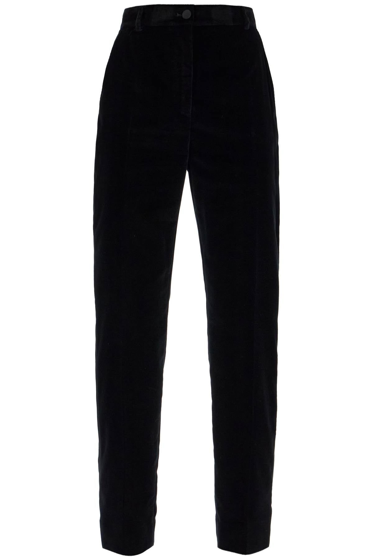 Dolce & Gabbana Velvet Tuxedo Pants