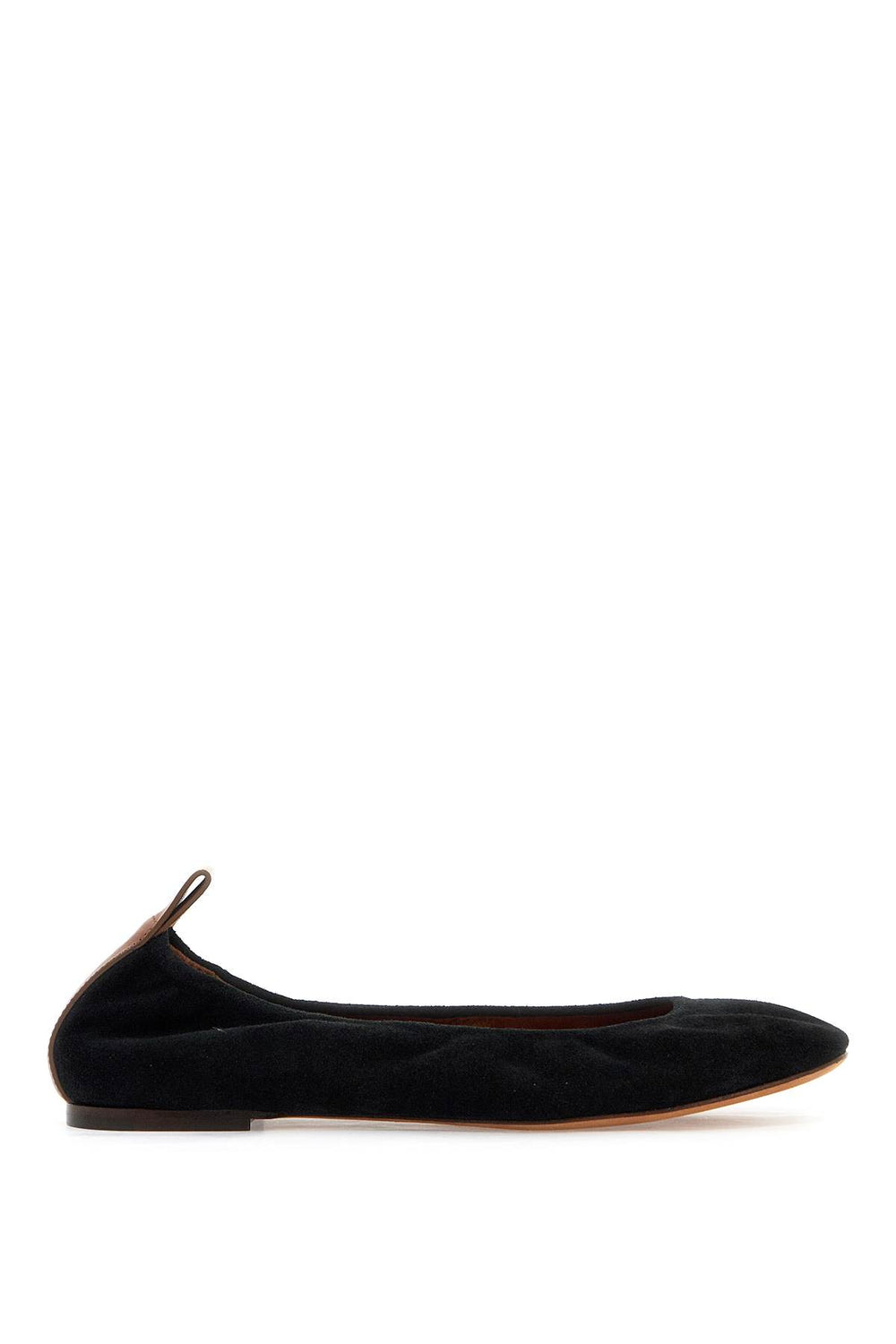 Lanvin Suede Ballet Flats