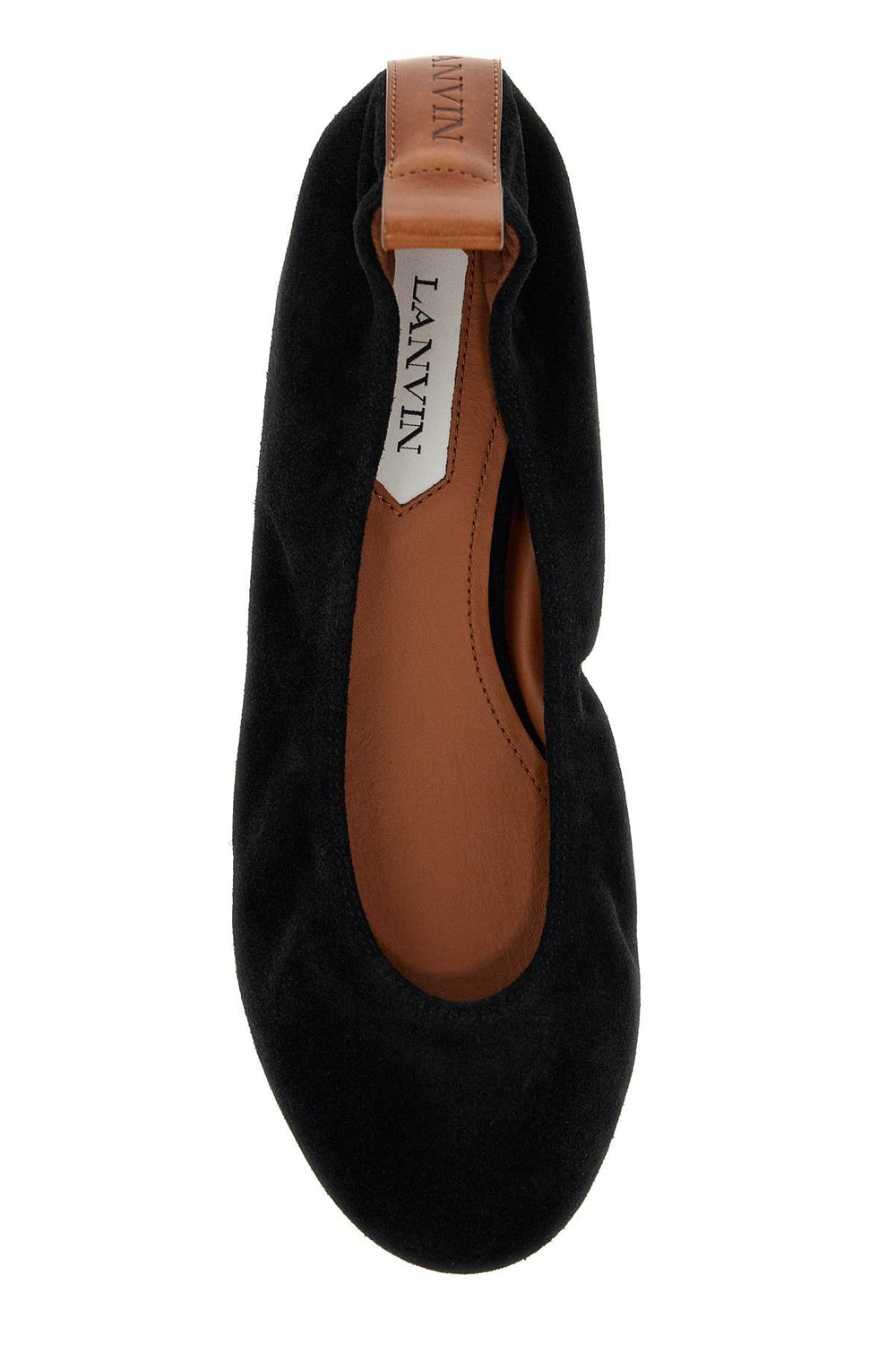 Lanvin Suede Ballet Flats