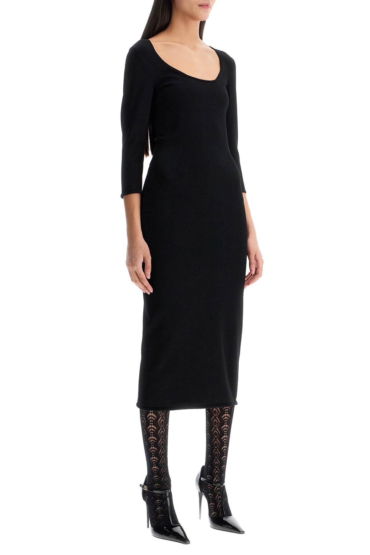 Dolce & Gabbana Mid-length Viscose Knit Dress